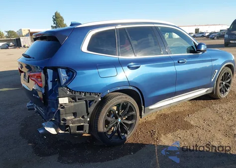 2020 BMW X3 Sdrive30I z USA, uszkodzony, nr VIN 5UXTY3C06LLU72398